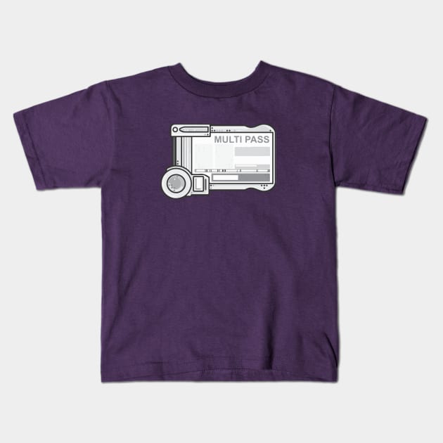 Yes, she knows it's a multipass! Anyways, we're in love. Kids T-Shirt by fatbastardshirts